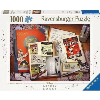 Ravensburger Пъзел Ravensburger от 1000 части - Моментите на Мики Маус, 1930 (7012000839)