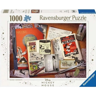 Ravensburger Пъзел Ravensburger от 1000 части - Моментите на Мики Маус, 1930 (7012000839)