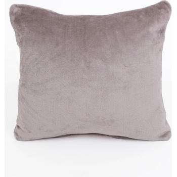 MKLozkoviny.sk mikroplyš Laura cappuccino 40 x 40 cm