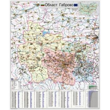 Mapmedia Карта на област Габрово