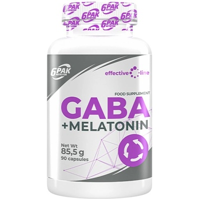 6PAK Nutrition GABA + Melatonin [90 капсули]