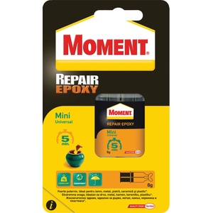 MOMENT Епоксидно лепило Moment, двукомпонентно, 6ml (22888-А)