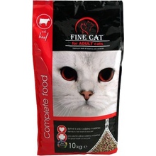 FINE CAT s hovězím 10 kg