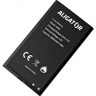 ALIGATOR baterie A830/A835, Li-Ion 2000 mAh, originální – Zboží Živě