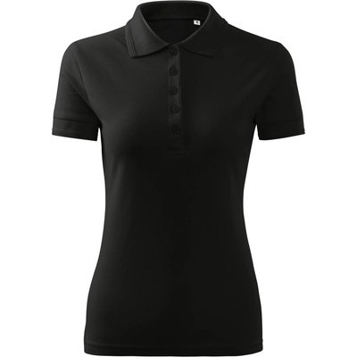 MALFINI Malfini pique polo free f10 / Дамска поло риза - черна xxl (f100117)