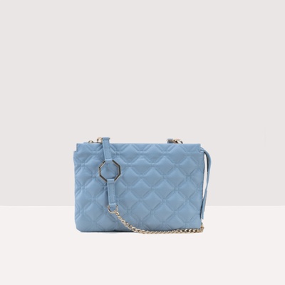 Anna Virgili IZA ELEGANCE dámská kožená CROSS BODY SKY ANWC IZAS PUF 014