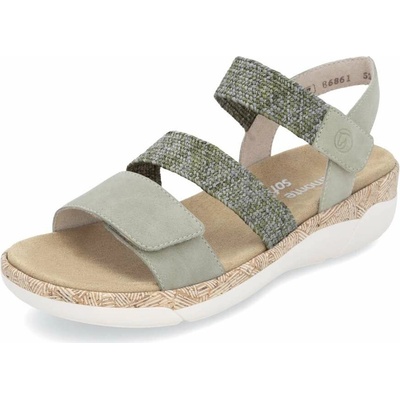 Remonte dámske sandále R6861-52 zelená S5