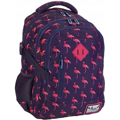 HASH Ученическа раница hash с 3 отделения - ФЛАМИНГО 24л (36081)
