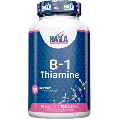 Haya Labs Vitamin B - 1 | Thiamine 50 mg [100 Таблетки]