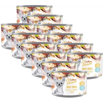 Calibra Dog Verve GF Adult Small Duck & Turkey 12 x 200 g