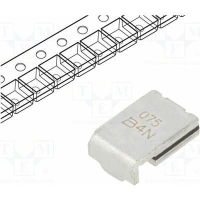 BOURNS MF-SM075-2 Pojistka: polymerová PTC; 750mA; Imax: 80A; PCB,SMT; MF-SM; 2920