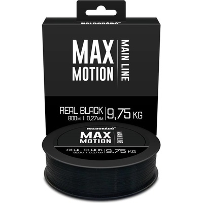 Haldorádó MAX MOTION Real Black 800 m 0,27 mm 9,75 kg