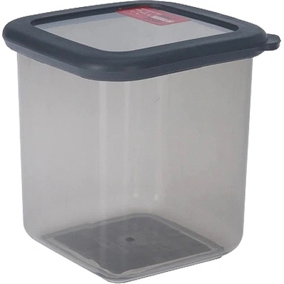 КУТИЯ ЗА ХРАНА 026000170 pp 800мл ПРОЗРАЧЕН КАПАК/СИВО (026000170)