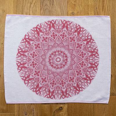 Mandalama Utěrka mandala červená – Kořenová čakra