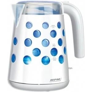 MPM Wireless white kettle MPM MCZ-86 Електрически кани