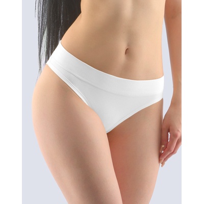 Gina Dámske hipster nohavičky brazílske šité jednofarebné Disco Solid 16158P body