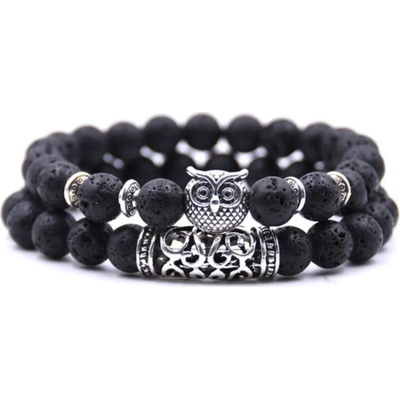 Gaira náramek Sova 3349 Láva přírodní