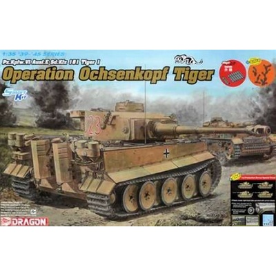 DRAGON Model Kit tank 6328OPERATION OCHSENKOPF TIGER 1:35