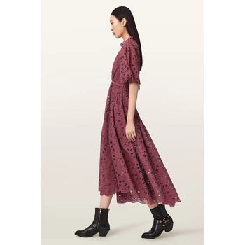 AllSaints разкроена рокля ODETTE (W001DE)