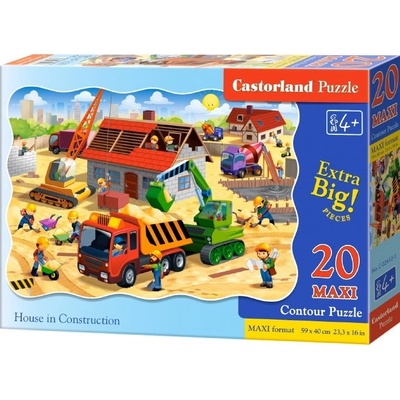 Castorland MAXI 20 Výstavba domu