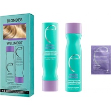 Malibu Blondes Enhancing Collection šampón 266 ml + kondicionér 266 ml + wellness sáčky 4 ks darčeková sada