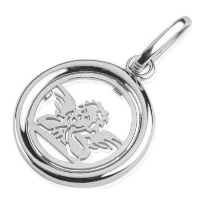 Luxur přívěsek Angelic z bílého zlata 585 14 2 1075.1B00.1.00.000.21