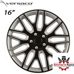 Versaco Тасове за джанти 16'' Versaco Dakar NC Black/Silver (56367) - avtochastikrasi