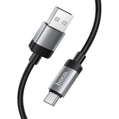 hoco. X117 USB кабел за данни - Type-C, 100 см, ЧЕРЕН X117_USB_C_B (X117_USB_C_B)