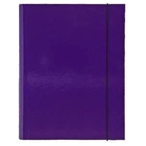 VauPe Wing briefcase with elastic band a4 40 mm vaupe, purple