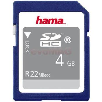 Image 1 of Hama SDHC 4GB Class 10 104365