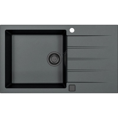 Alveus 1148160 - Кухненска мивка CADIT 86x50 см гранит/черен (AV0021)