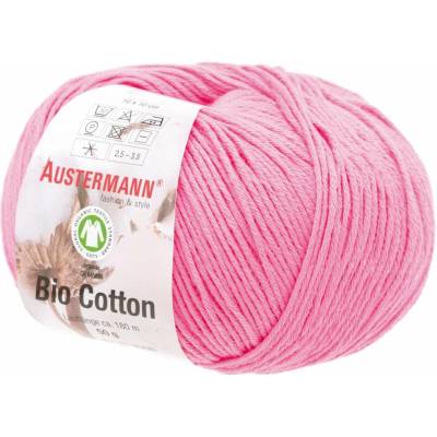 Pletací příze Austermann Bio Cotton Barva: 15 PINK