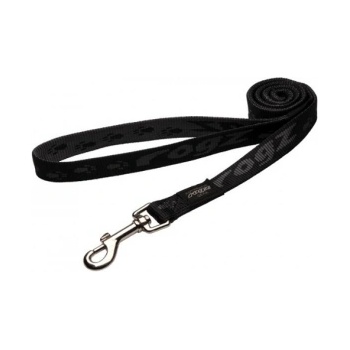Rogz Alpinist Fixed Lead Small - Повод за кучета 11мм/-1, 8м черен