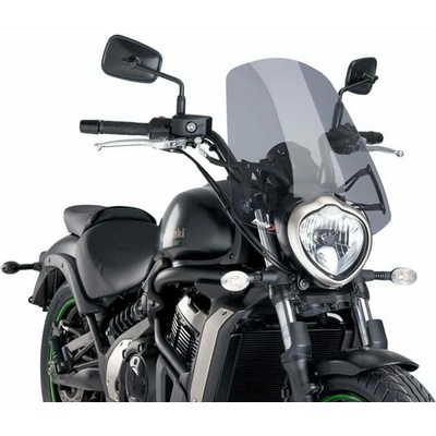 Plexi štít PUIG NEW. GEN TOURING 8164H kouřová pro KAWASAKI Vulcan S 650 2015-2025