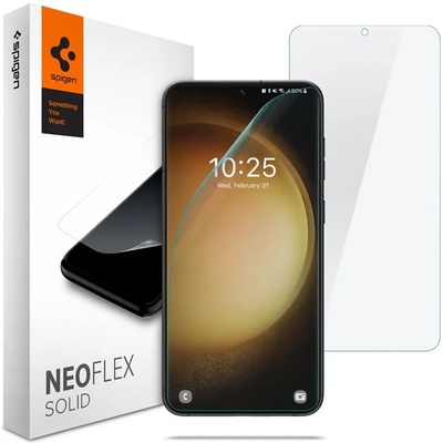 Spigen Neo Flex Solid Screen Protector 2 Pack - 2 броя защитни покрития за целия дисплей на Samsung Galaxy S23 (прозрачен)