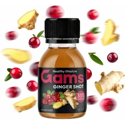 Gam's Zázvor Shot Brusnica 60 ml