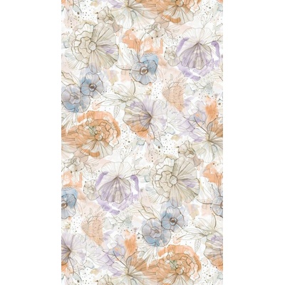 A.S.Création 396942 Vliesová tapeta na zeď Aquarell Dream, rozměry 0,53 x 10,05 m