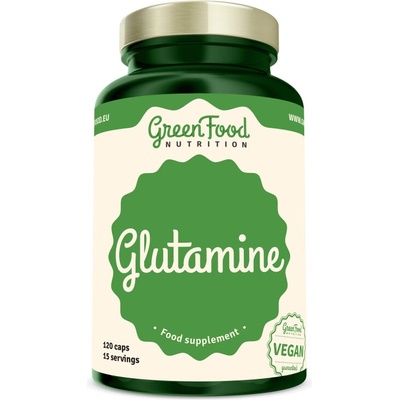 GreenFood Glutamin 120 kapslí