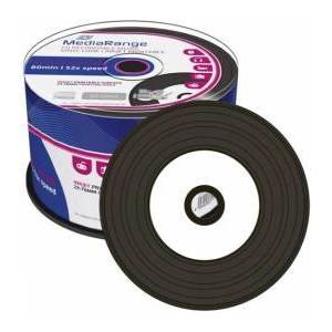 MediaRange CD-R MediaRange Dye 80min. /700mb. 52X (Vinyl Printable) - 50 бр. в шпиндел