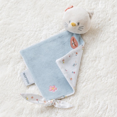 Nattou maznáčik plyšový mini mačička Lana 28 cm Mila Zoe & Lana 266109