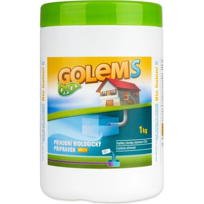 Golem S Bio čistič septiků a jímek 1000 g – Zboží Dáma