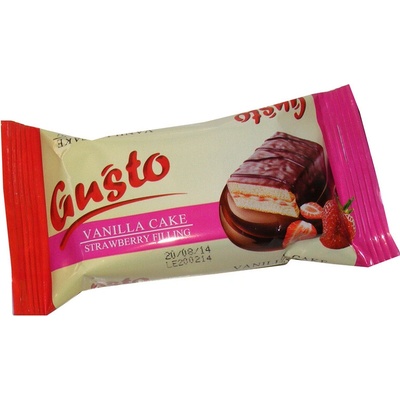 Gusto piškóta s jahodovým krémom 32 g