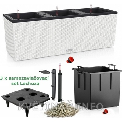 Lechuza Trio Cottage 40 cm bílý