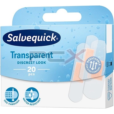 Salvequick ПРОЗРАЧНИ РАЗЛИЧНИ РАЗМЕРИ 20БР