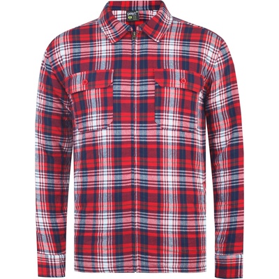 Gelert Мъжка риза с дълъг ръкав Gelert Long Sleeve Flannel Shirt Mens - Red