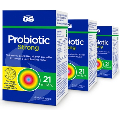 GS Probiotic Strong 240 kapsúl