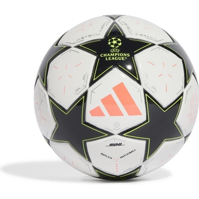 Adidas UCL Club Mini Football 2024 2025 - UCL 2024-25 White/Black
