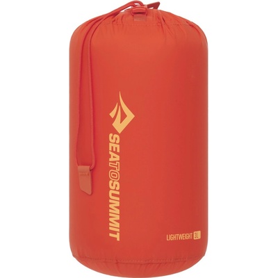 Nepromokavý vak Sea to Summit Lightweight Stuff Sack 5L červená oranžová