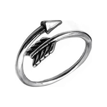 Šperky4U ocelový prsten šíp OPR1886
