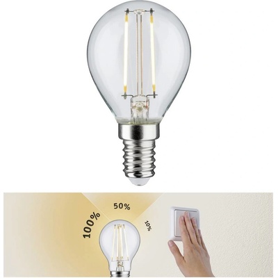 Paulmann 28573 LED A++ A++ E E14 kapkovitý tvar 2.5 W teplá bílá